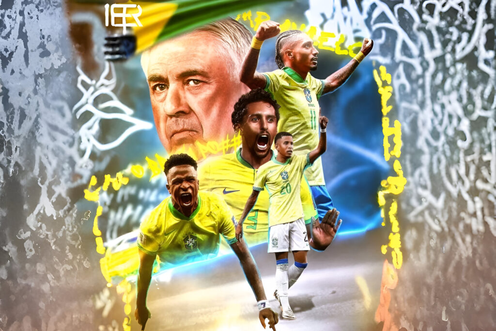 Carlo Ancelotti estreia pela Seleção Brasileira contra o Equador nas Eliminatórias da Copa