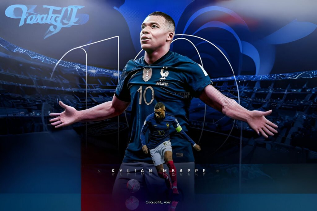 Mbappé comemora gol decisivo na vitória da França contra a Alemanha na disputa do terceiro lugar da Liga das Nações 2025