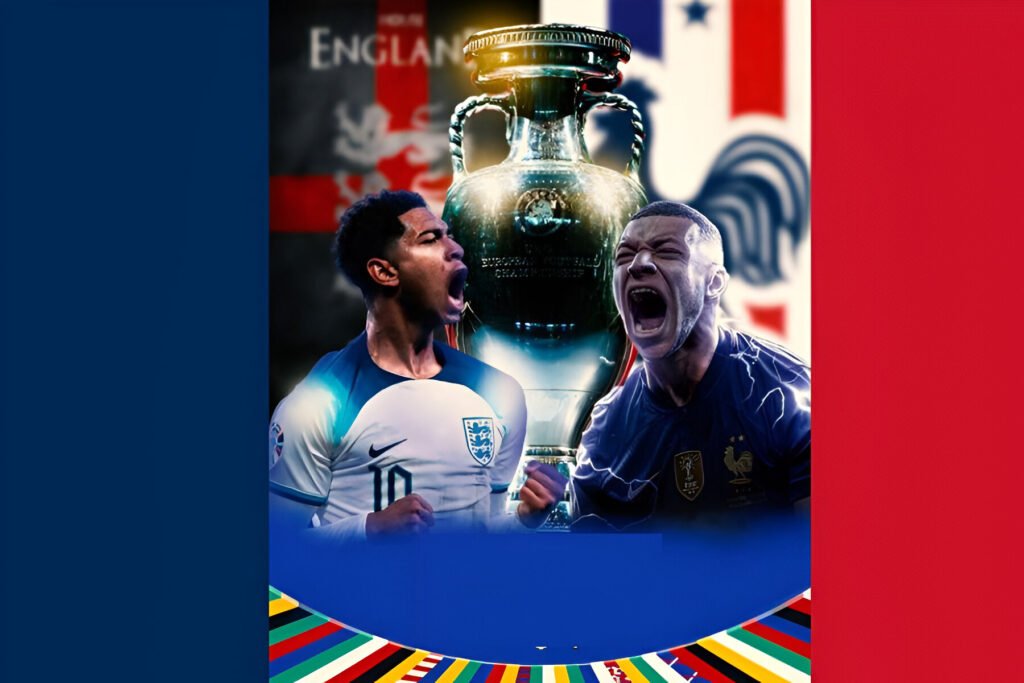 Jogadores de Alemanha e França disputando a bola em partida pela Nations League 2025