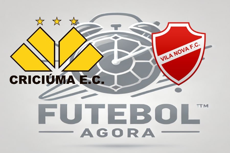 Imagem do estádio Heriberto Hülse durante o jogo entre Criciúma e Vila Nova pela Série B do Campeonato Brasileiro