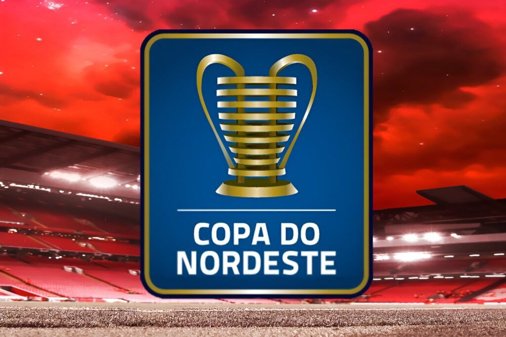 Logo oficial da Copa do Nordeste 2025, principal torneio regional de futebol do Nordeste brasileiro