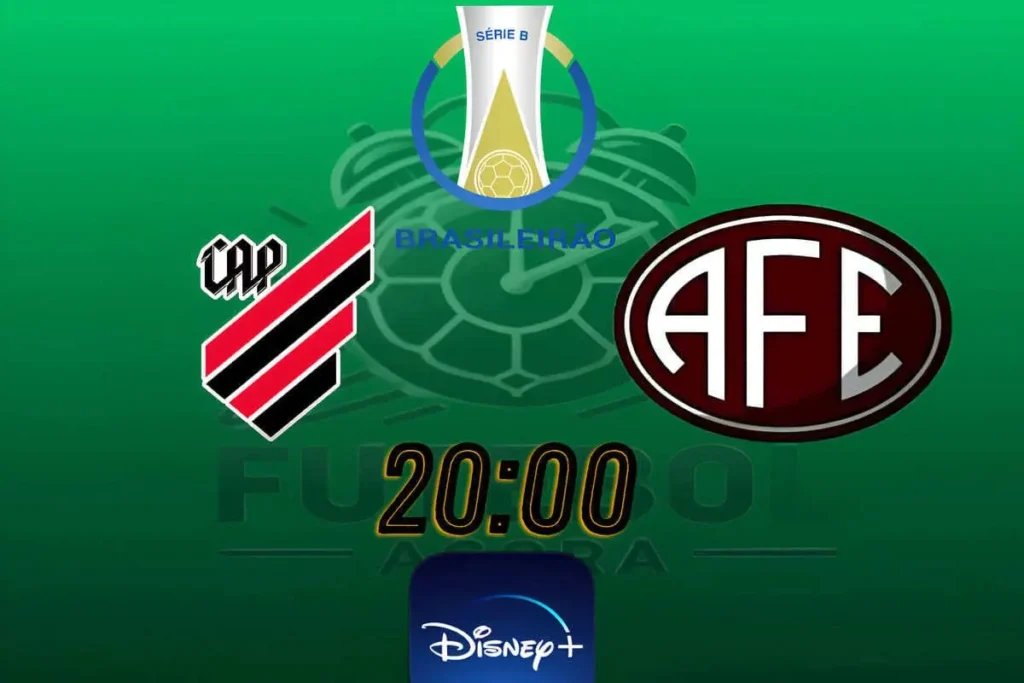 Confronto entre Athletico-PR e Ferroviária pela Série B do Campeonato Brasileiro