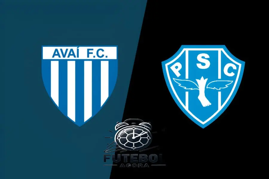 Avaí e Paysandu jogo da Série B 2025