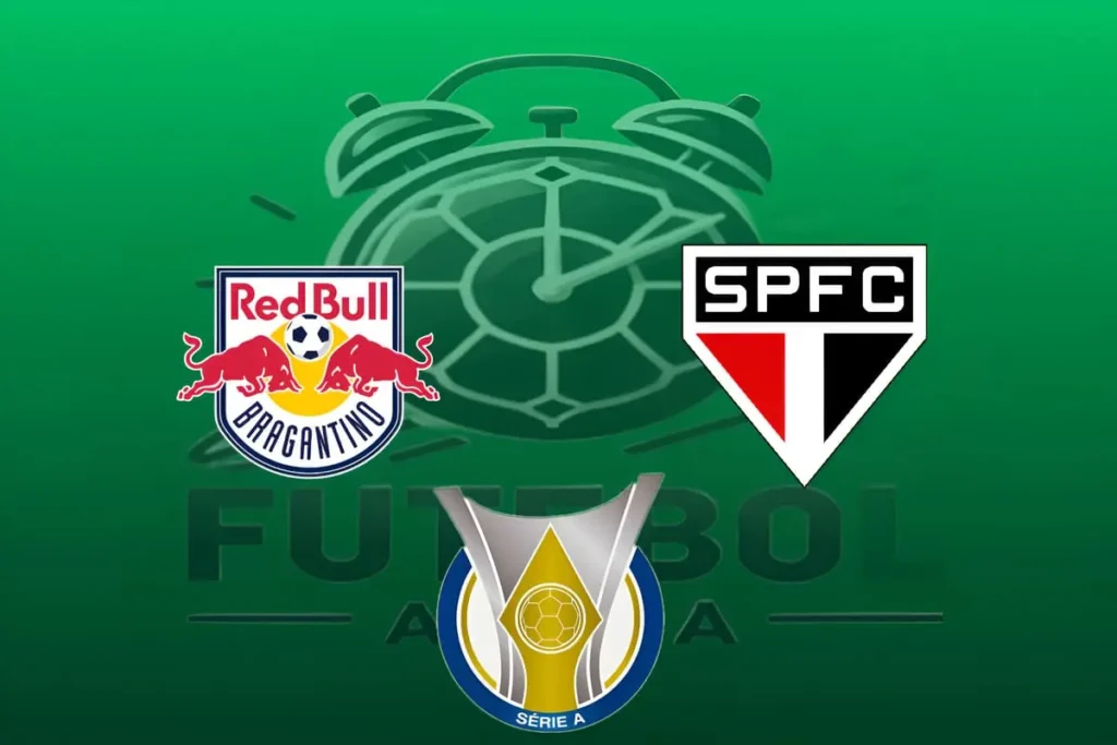 Duelo entre RB Bragantino e São Paulo pelo Campeonato Brasileiro.