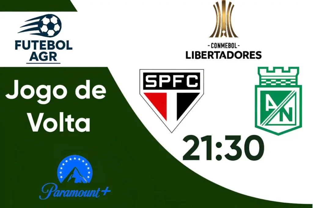 São Paulo x Atlético Nacional - Confronto decisivo pelas oitavas de final da Copa Libertadores 2025