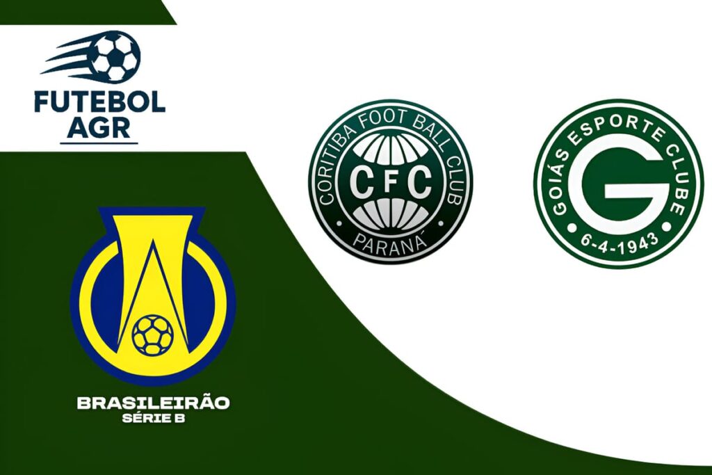 Coritiba x Goiás ao vivo hoje - Confronto da Série B 2025 no Couto Pereira